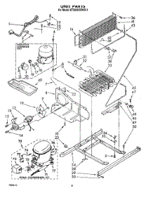 05 - Unit parts for Whirlpool Refrigerator ET20XKXRWR0 from AppliancePartsPros.com