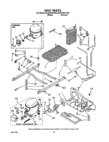09 - Unit parts for Whirlpool Refrigerator ED22PQXYN00 from AppliancePartsPros.com