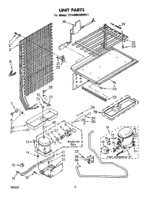 05 - Unit parts for Whirlpool Refrigerator ET14MNXMWR1 from AppliancePartsPros.com