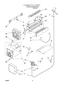 11 - Ice Maker, Optional parts for Whirlpool Refrigerator 4KSRS27QFA03 from AppliancePartsPros.com