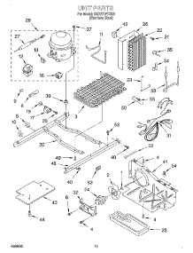 09 - Unit parts for Whirlpool Refrigerator 6GD27DFXS00 from AppliancePartsPros.com