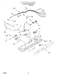 12 - Section parts for Whirlpool Refrigerator 4KSRS27QFA03 from AppliancePartsPros.com