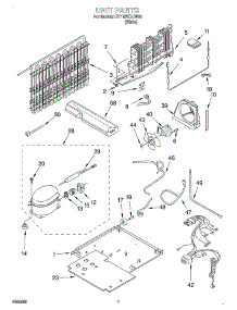 04 - Unit parts for Whirlpool Refrigerator ST18PKXJW00 from AppliancePartsPros.com