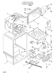 03 - Liner parts for Whirlpool Refrigerator ST18PKXHW00 from AppliancePartsPros.com