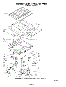 04 - Compartment Separator parts for Whirlpool Refrigerator ET18MKXSW02 from AppliancePartsPros.com