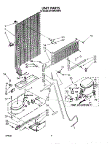 07 - Unit parts for Whirlpool Refrigerator ET18MKXSW02 from AppliancePartsPros.com