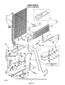 07 - Unit parts for Whirlpool Refrigerator ET18MKXPWR5 from AppliancePartsPros.com