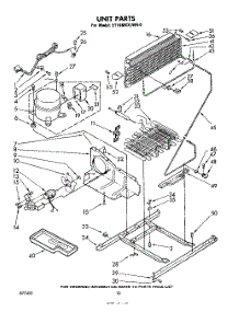 06 - Unit parts for Whirlpool Refrigerator ET18MKXLWR0 from AppliancePartsPros.com