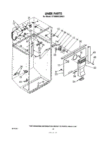 07 - Liner, Lit / Optional parts for Whirlpool Refrigerator ET18MKXLWR0 from AppliancePartsPros.com