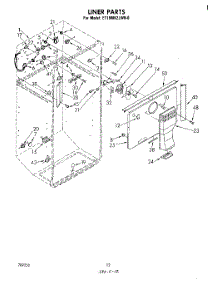07 - Liner , Not Illustrated And Optional parts for Whirlpool Refrigerator ET18MK2LWR0 from AppliancePartsPros.com