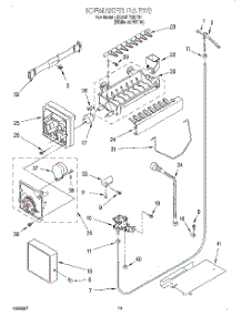 11 - Icemaker, Optional parts for Whirlpool Refrigerator 3XART720F01 from AppliancePartsPros.com