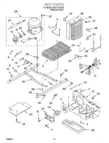 09 - Unit parts for Whirlpool Refrigerator 3XART735G00 from AppliancePartsPros.com