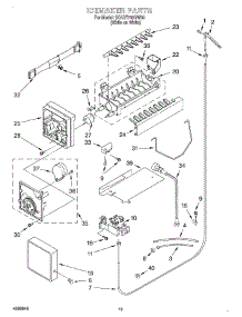 12 - Icemaker, Optional parts for Whirlpool Refrigerator 3XART745GW00 from AppliancePartsPros.com