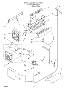 11 - Ice Maker, Optional parts for Whirlpool Refrigerator 3XART720F02 from AppliancePartsPros.com