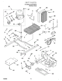 09 - Unit parts for Whirlpool Refrigerator 3XART735G01 from AppliancePartsPros.com