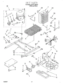 10 - Unit parts for Whirlpool Refrigerator 3XART705G00 from AppliancePartsPros.com