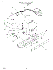 12 - Control, Optional parts for Whirlpool Refrigerator 3XART722F01 from AppliancePartsPros.com