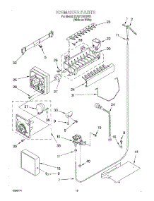 11 - Ice Maker, Optional parts for Whirlpool Refrigerator 3XART730GW01 from AppliancePartsPros.com