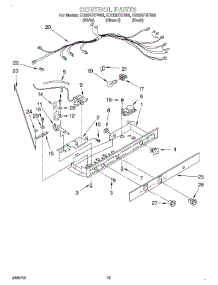 12 - Control, Optional parts for Whirlpool Refrigerator ED22RFXFN03 from AppliancePartsPros.com