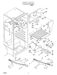 03 - Liner, Optional parts for Whirlpool Refrigerator 3XART719GG00 from AppliancePartsPros.com