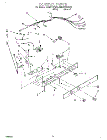 08 - Control, Lit / Optional parts for Whirlpool Refrigerator 8ED20TKXFN00 from AppliancePartsPros.com