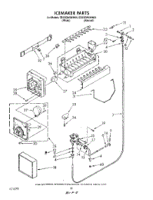 13 - Ice Maker , Not Illustrated parts for Whirlpool Refrigerator ED22GWXWW00 from AppliancePartsPros.com