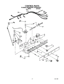 12 - Control parts for Whirlpool Refrigerator ED22GWXXN01 from AppliancePartsPros.com