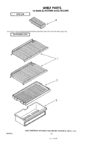 06 - Shelf parts for Whirlpool Refrigerator EL15SCRSW00 from AppliancePartsPros.com