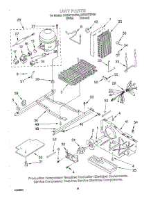 08 - Unit, Optional parts for Whirlpool Refrigerator 2VED27TKN00 from AppliancePartsPros.com