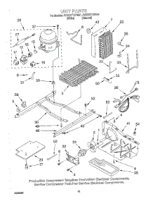 08 - Unit, Optional parts for Whirlpool Refrigerator 2VED27TKFW01 from AppliancePartsPros.com