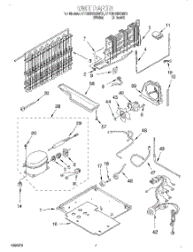 04 - Unit parts for Whirlpool Refrigerator ET19RMXGW01 from AppliancePartsPros.com