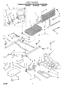 05 - Unit parts for Whirlpool Refrigerator EB21DKXBB00 from AppliancePartsPros.com