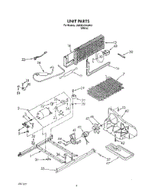 06 - Unit parts for Whirlpool Refrigerator JWARG475WP01 from AppliancePartsPros.com