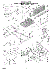 05 - Unit parts for Whirlpool Refrigerator ET25DMXDB00 from AppliancePartsPros.com