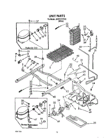 11 - Unit parts for Whirlpool Refrigerator JWRZ2727FI00 from AppliancePartsPros.com