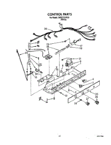 13 - Control parts for Whirlpool Refrigerator JWRZ2727FI00 from AppliancePartsPros.com