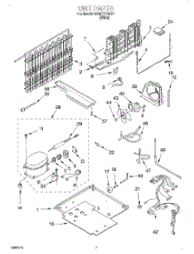 04 - Unit parts for Whirlpool Refrigerator 3XART718F01 from AppliancePartsPros.com