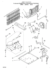 04 - Unit parts for Whirlpool Refrigerator 8ET20NKXDG03 from AppliancePartsPros.com