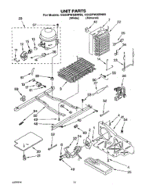 09 - Unit parts for Whirlpool Refrigerator ED22PWXBW00 from AppliancePartsPros.com