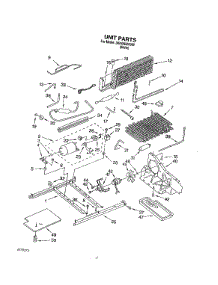 05 - Unit parts for Whirlpool Refrigerator 3HKGN500002 from AppliancePartsPros.com