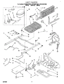05 - Unit parts for Whirlpool Refrigerator ET22DMXDN00 from AppliancePartsPros.com