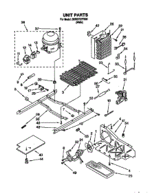 Unit parts for Whirlpool Refrigerator 3XR2727FB00 from AppliancePartsPros.com