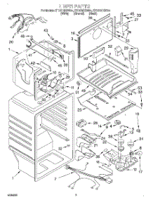 02 - Liner parts for Whirlpool Refrigerator ET21DMXDN04 from AppliancePartsPros.com