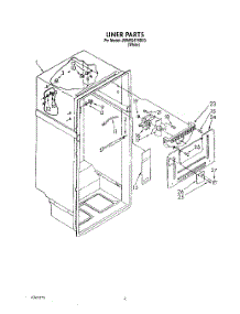 04 - Liner parts for Whirlpool Refrigerator JWARG475D00 from AppliancePartsPros.com
