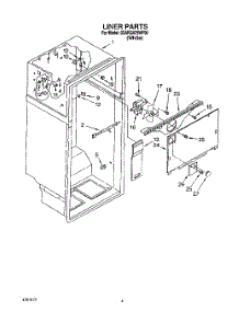 02 - Liner parts for Whirlpool Refrigerator 3XARG475WP00 from AppliancePartsPros.com