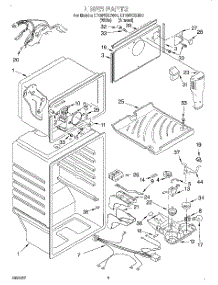 02 - Liner parts for Whirlpool Refrigerator ET19PKXEN01 from AppliancePartsPros.com