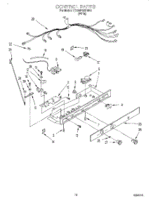 11 - Control parts for Whirlpool Refrigerator 7ED25PQXDW00 from AppliancePartsPros.com