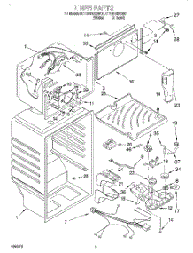 03 - Liner parts for Whirlpool Refrigerator ET19RMXGN01 from AppliancePartsPros.com