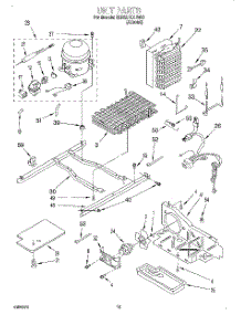 09 - Unit, Lit / Optional parts for Whirlpool Refrigerator 8ED22PKXFN00 from AppliancePartsPros.com
