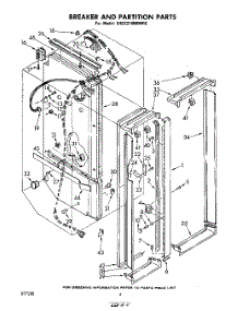 03 - Breaker And Partition parts for Whirlpool Refrigerator EHD221MMWR0 from AppliancePartsPros.com
